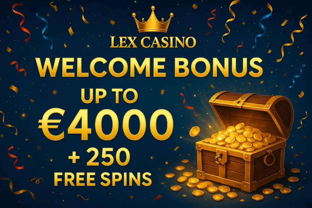 Lex Casino Italia – Bonus fino a €4000 e 250 Giri Gratuiti