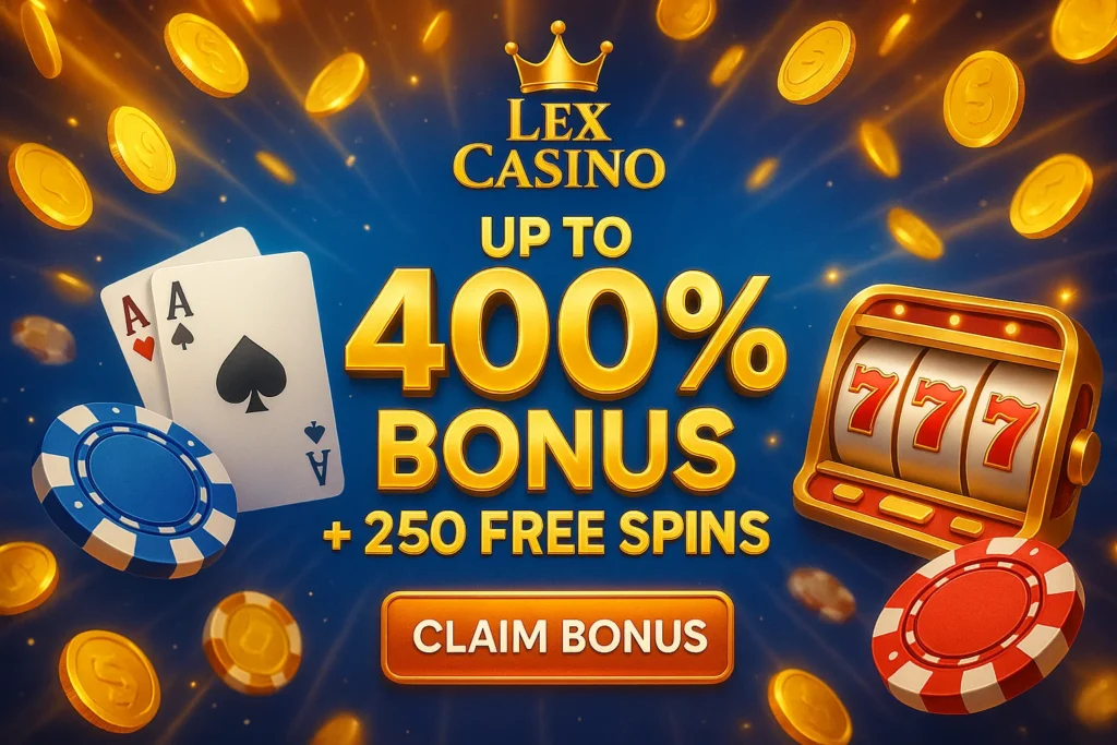 Lex Casino Italia Bonus di Benvenuto