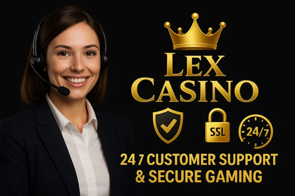 Lex Casino Italia – Supporto Clienti 24/7 e Massima Sicurezza